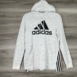 Adidas Women’s Essential Logo Hoodie Pullover Sweater Sz S